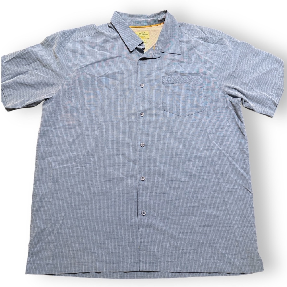 Quiksilver‎ Waterman Collection Silk Button-Down Size: XXL